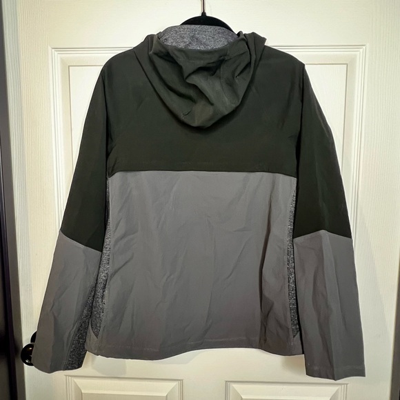 L.L. Bean Black and Gray Jacket with Purple Accents - Picture 9 of 12